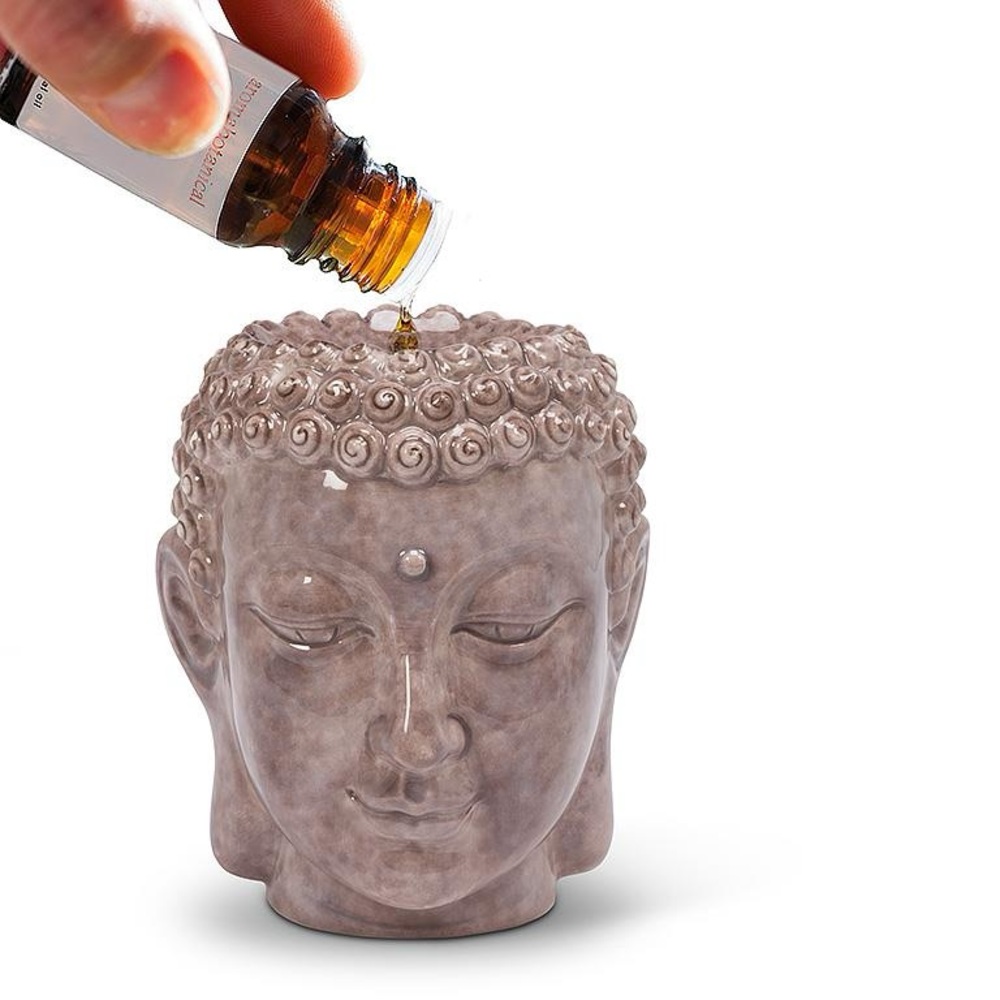 Buddha Head Essential Oil Warmer Diffuser